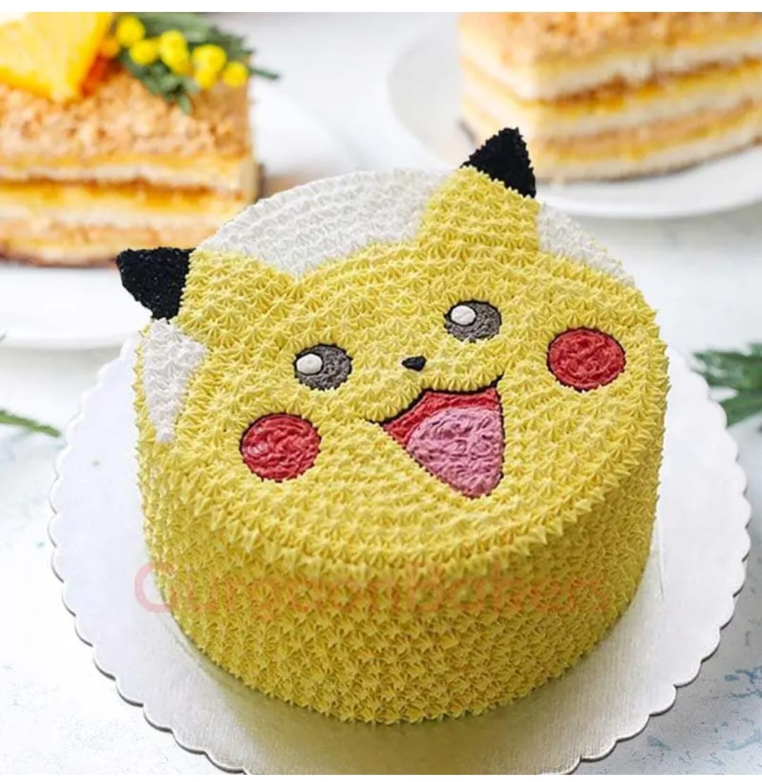 Pikachu Special Creamy Theme Cake