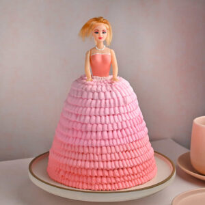 Princess Barbie Gown Cake