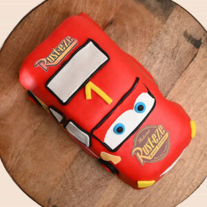 Cartoon Car Theme Cake