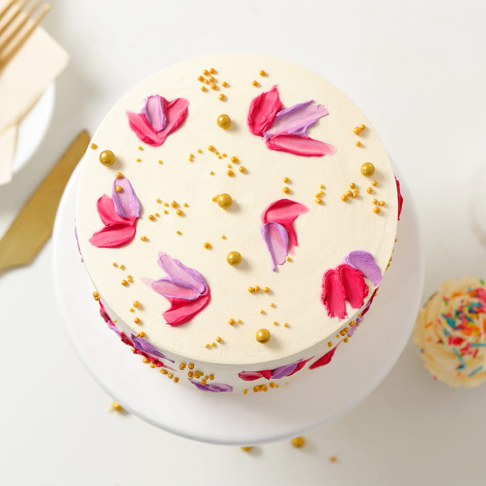 Floral Delight cake 
